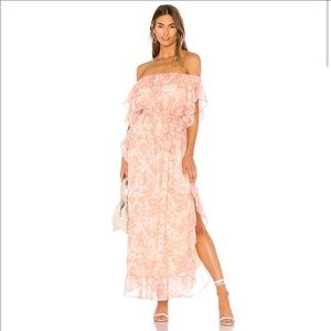 Blaire Dress in Blush Poppy Floral
